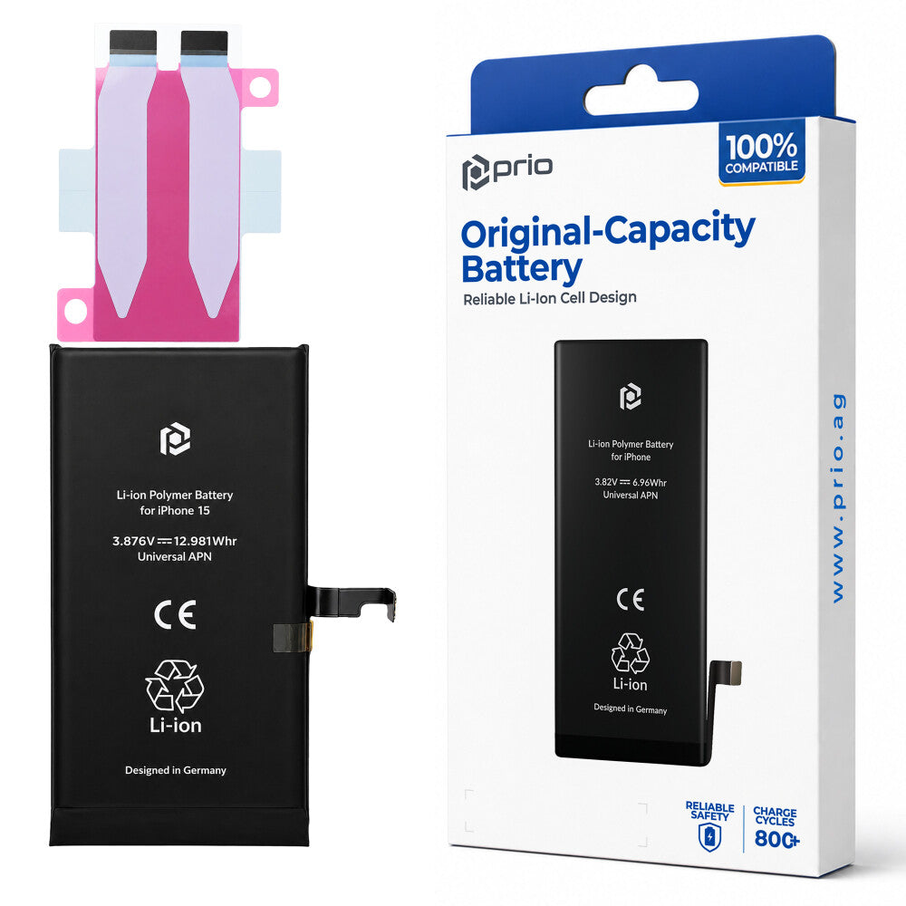 prio Akku für iPhone 15 (Universal APN)