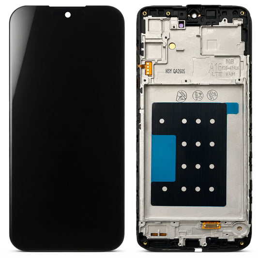 Display + Rahmen für SM-A166B Galaxy A16 5G schwarz (EU-Version)