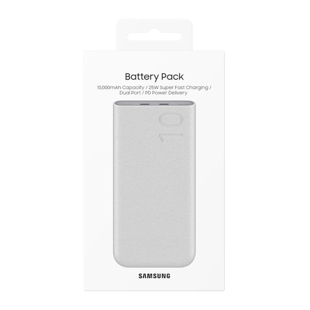 Original Samsung EB-U2510XUE Induktive Powerbank 10000 mAh 25W USB Beige