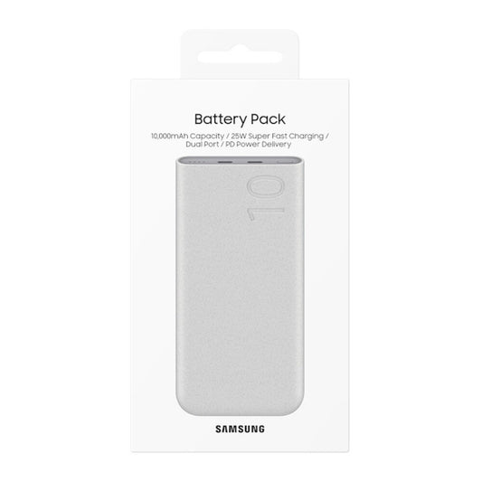 Original Samsung EB-U2510XUE Induktive Powerbank 10000 mAh 25W USB Beige