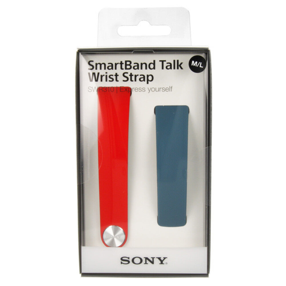 Sony Wrist Strips SWR310 / SmartBand groß rot / blau