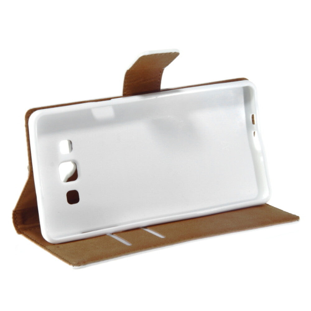 Leather Case for Galaxy A7 - White 4250710560875