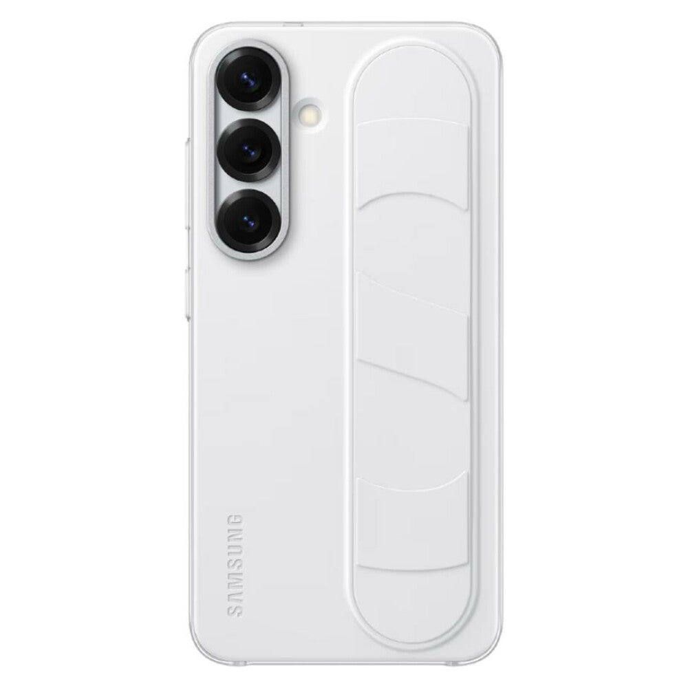 Samsung Standing Grip Case für Galaxy S25 Weiß