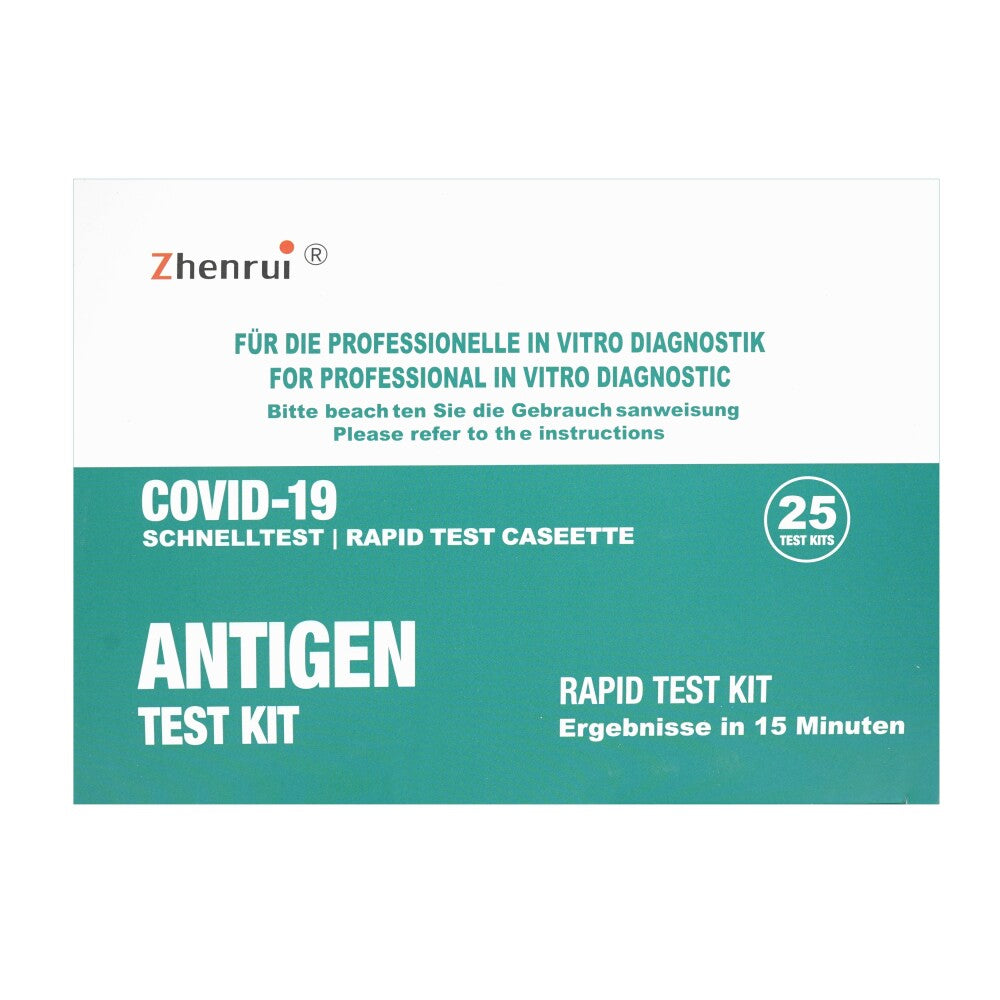 25x Zhenrui Antigen Test Kit Nasal Swab Professional AT211/20