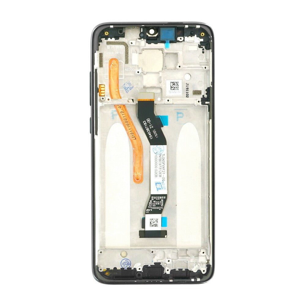 OEM Displayeinheit + Rahmen für Redmi Note 8 Pro schwarz