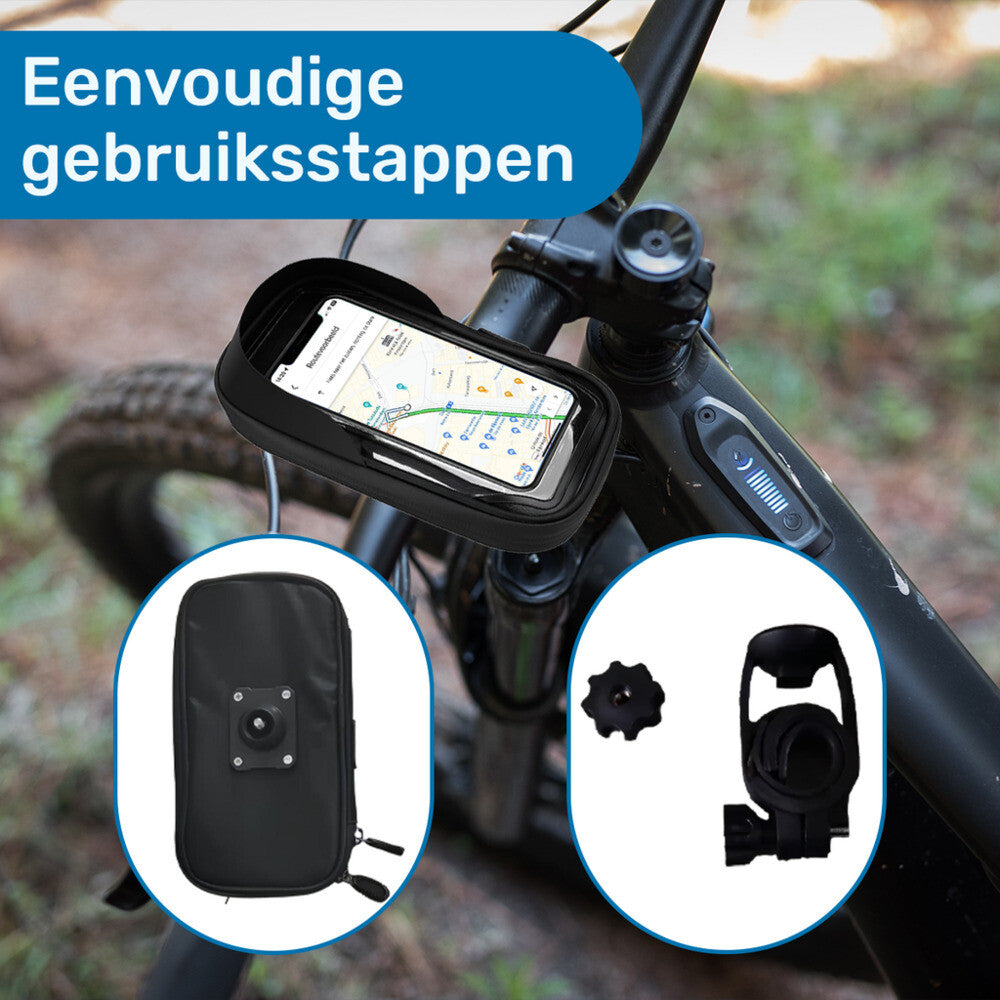 UFUZON Fahrrad-Telefonhalterung, wasserdicht