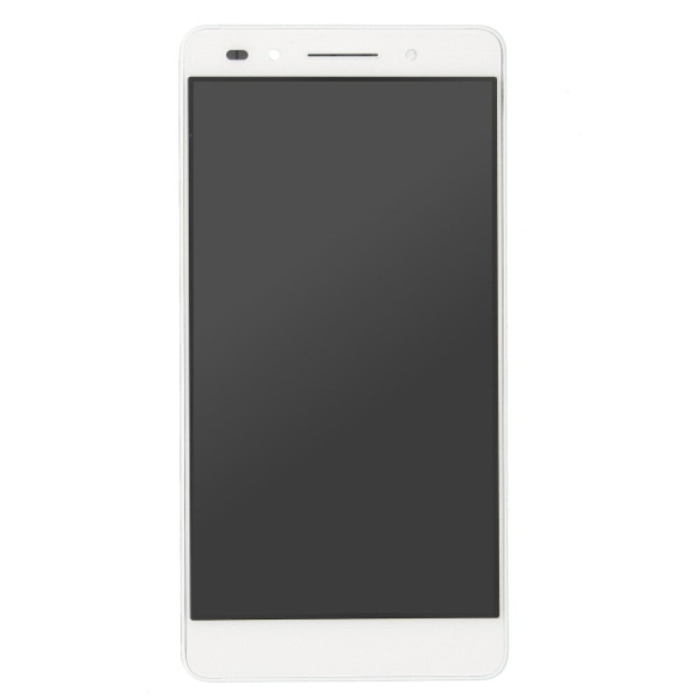 OEM Display Unit + Frame for Huawei Honor 7 white