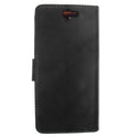 Slim Leather Book Case for HTC A9 - black 4250710570812