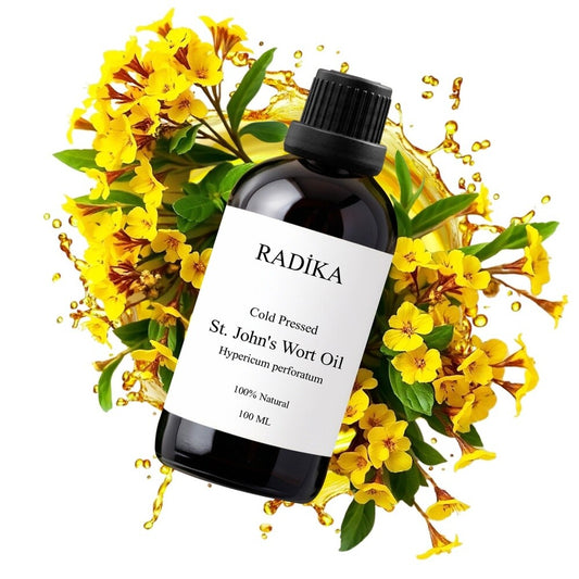 St John'S Wort Oil, Johanniskrautöl, 100% Rein, BIO, natürlich, 100 ml