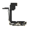 OEM charging port flex for iPhone 15 Pro Max, black titanium