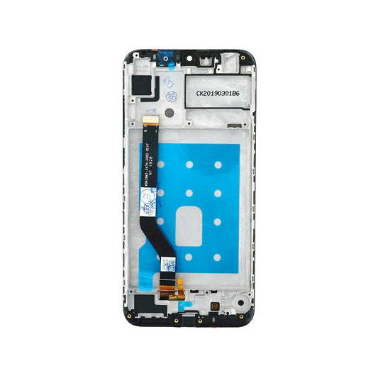 OEM display unit + frame for Huawei Y7 2019 black