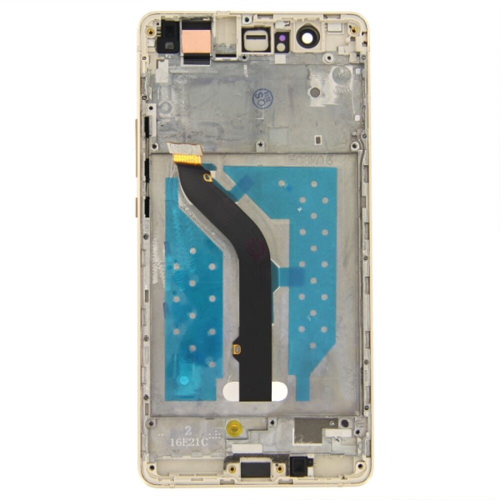 OEM Display + Rahmen für Huawei P9 Lite gold