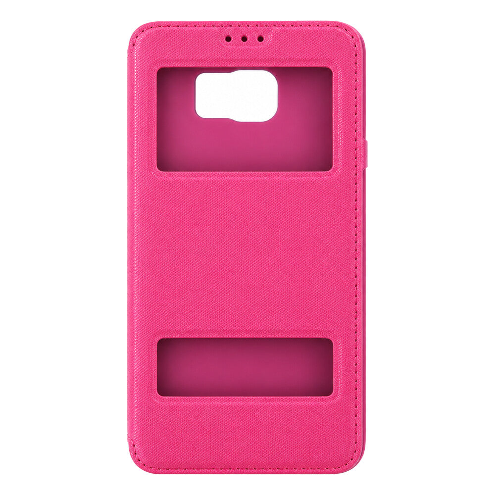 Flip Case Handyhülle für Samsung Galaxy Note 5 Pink Schutz Tasche