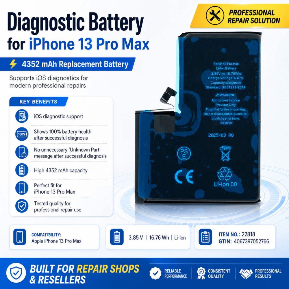 Diagnose-Akku für iPhone 13 Pro Max