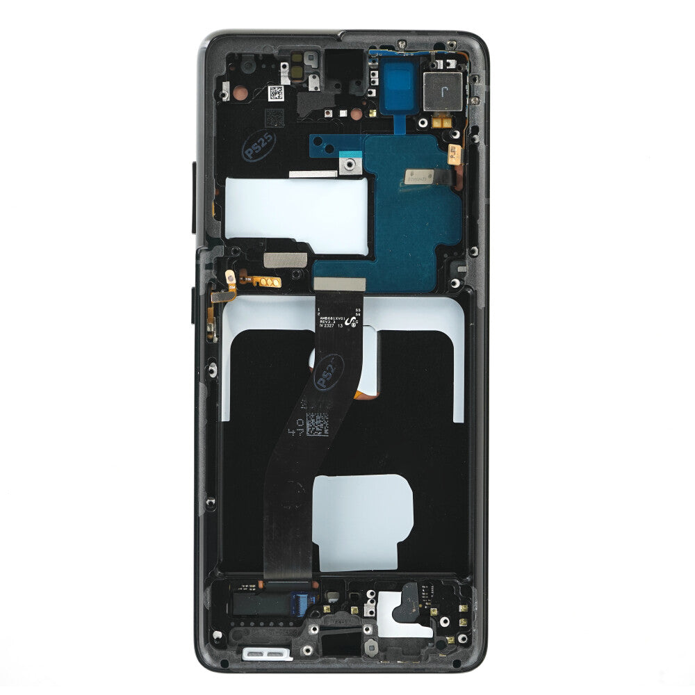 Samsung Display + Rahmen (montiert) G998B Galaxy S21 Ultra 5G Phantom black Hauptbild