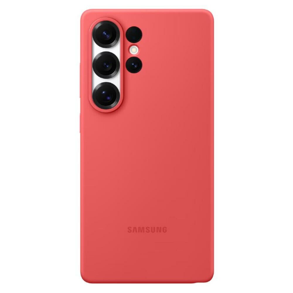 Samsung Silikonhülle für Galaxy S25 Ultra Rot
