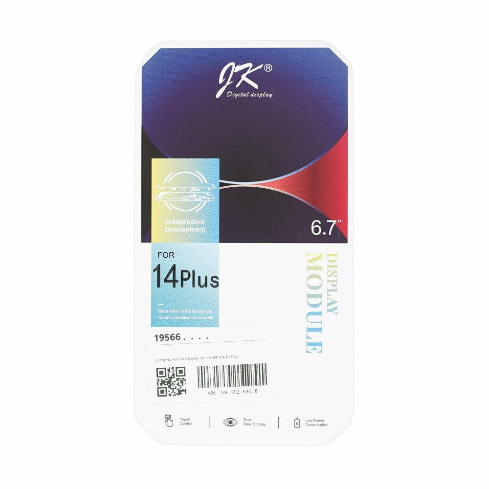 JK Premium In-Cell Display Unit for iPhone 14 Plus (with IC Replacement)