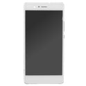 OEM Display Unit + Frame for Huawei P9 Lite white, without logo