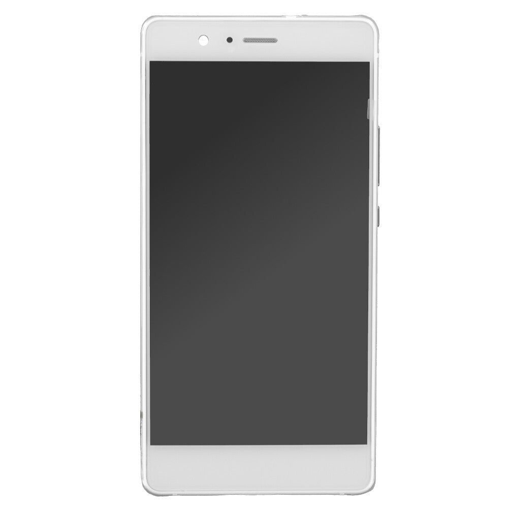 OEM Display Unit + Frame for Huawei P9 Lite white, without logo