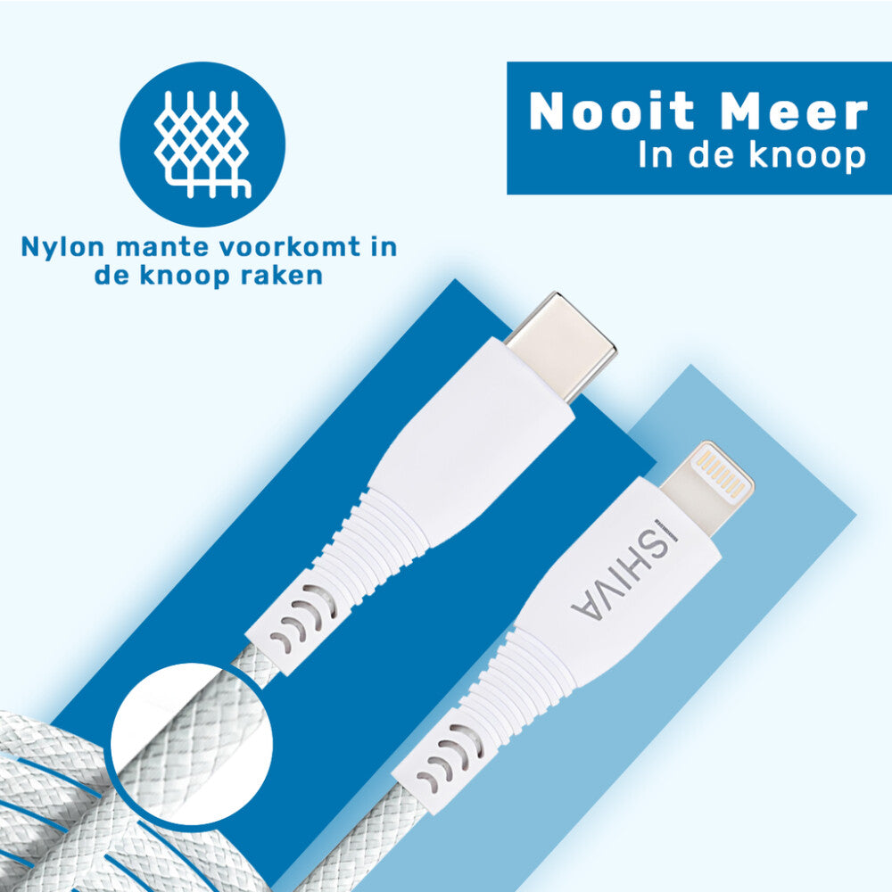 UFUZON-Kabel - Typ C auf Lightning - 3 m