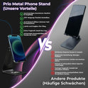 prio Metal Smartphone Halterung schwarz