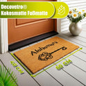 Decovetro Paspas Harry Potter Alohomora Desenli Kapı Önü Paspası 40 x 60 cm