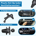 UFUZON 3in1 Handyhalterung fürs Auto -