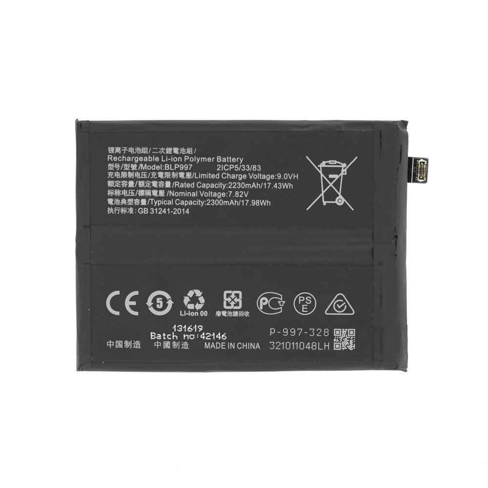 Akku BLP997 4600mAh für Oppo Reno 10 Pro 4G (CPH2525)