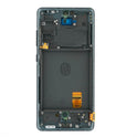 Samsung Display +Rahmen (montiert) G780 Galaxy S20 FE 4G cloud navy GH82-24219A Hauptbild