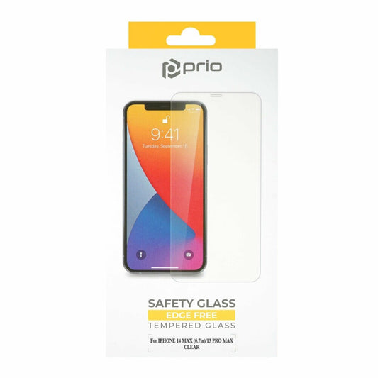 prio screen protector glass for iPhone 14 Plus/13 Pro Max transparent