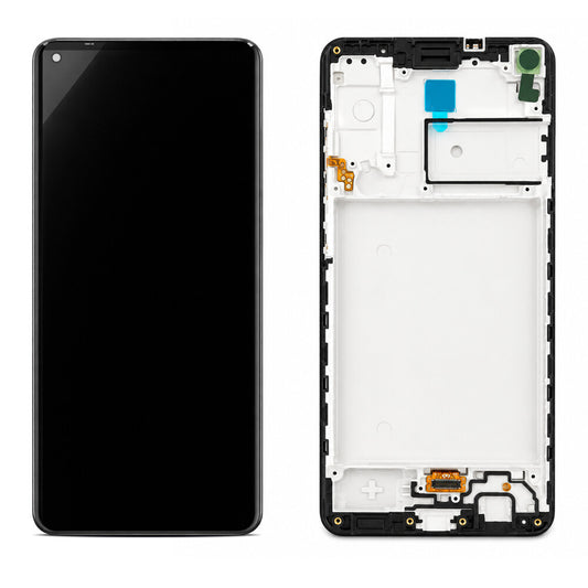 Display für Samsung A217 Galaxy A21s LCD + Rahmen Bildschirm Touch