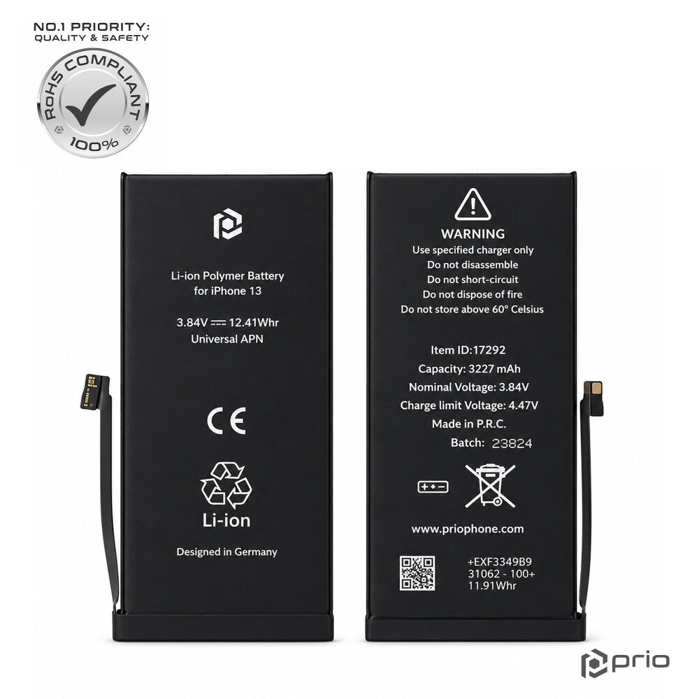 Prio Akku für iPhone 13 (Universeller APN)