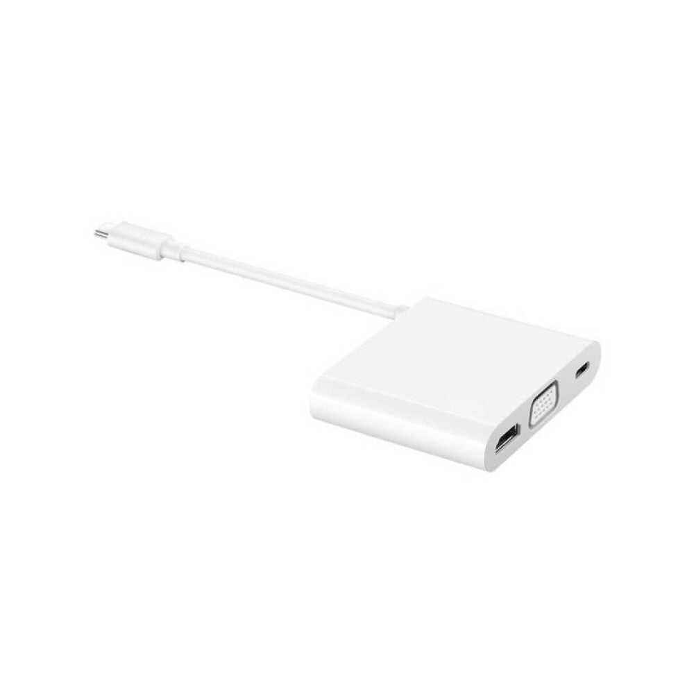 Huawei Matedock 2 AD11, HDMI/ VGA/ USB-C Adapter, weiß