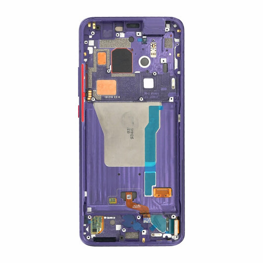 OEM display unit + frame for Poco F2 Pro electric purple