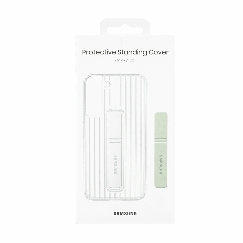 Samsung protective case with stand function Galaxy S22 Plus white EF-RS906CWEGWW