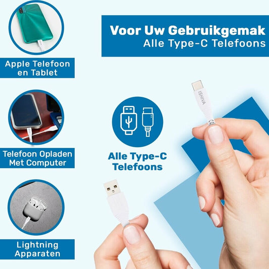 UFUZON-Kabel – Typ C auf USB A – 3 Meter