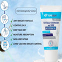 Tereson Antitranspirant Gel, Bei Schwitzen im Gesicht, 50 ml x2