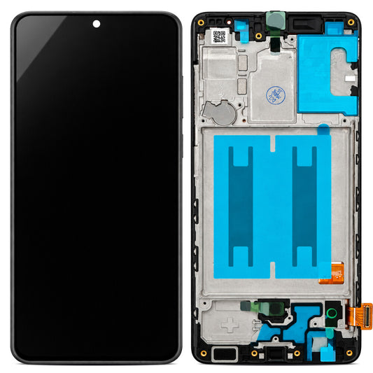 Samsung Display + Rahmen (montiert) A415F Galaxy A41 schwarz GH82-22860A