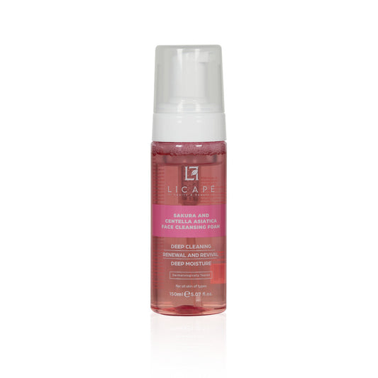 Schaumreiniger 150 ml – Mit Sakura & Centella Asiatica für strahlende Haut
