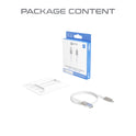 prio Charge & Sync USB A  to Lightning Cable MFi certified 1.2m  white