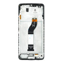 OEM Display + Frame for Redmi 13C black