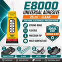Zhanlida E8000 Universalkleber 25ml Klebstoff