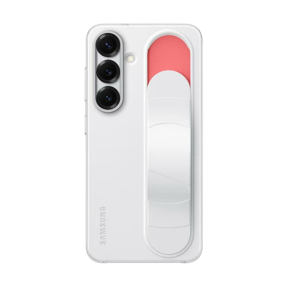 Samsung Standing Grip Case für Galaxy S25 Weiß