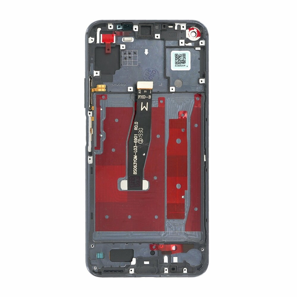 OEM display unit + frame for Honor 20 /Nova 5T black