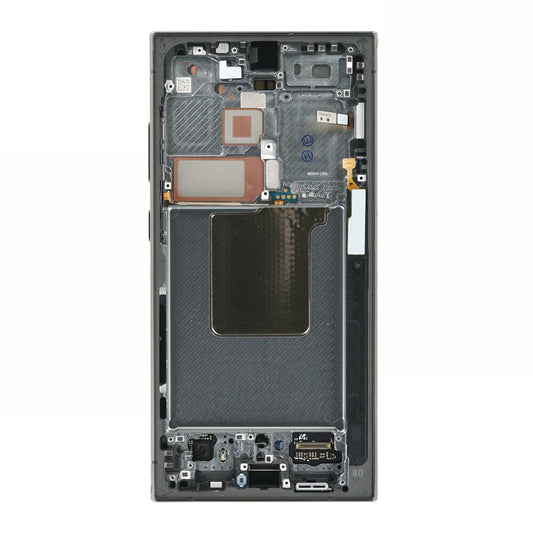 Original Display Samsung Galaxy S24 Ultra S928 LCD+Rahmen titanium GH82-33396B