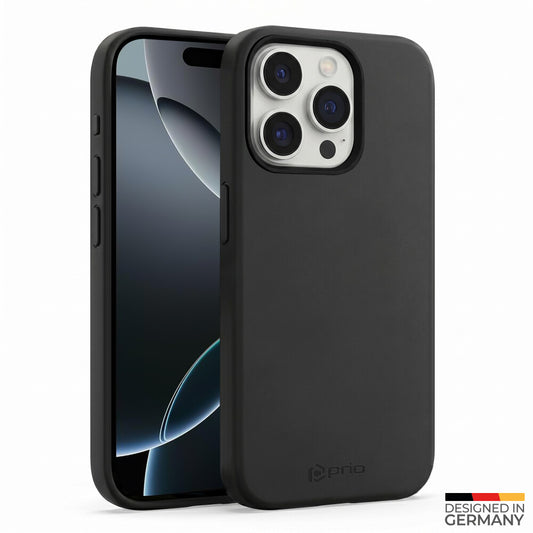 prio Liquid Silicone Case MAG für iPhone 16 Pro Max (6.9in) schwarz