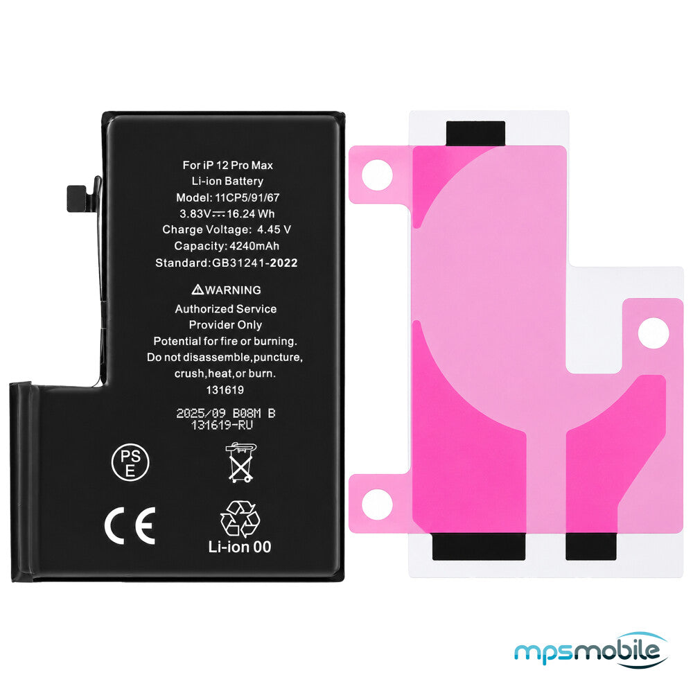 Diagnostizierbarer 4240-mAh-Akku mit hoher Kapazität für das iPhone 12 Pro Max