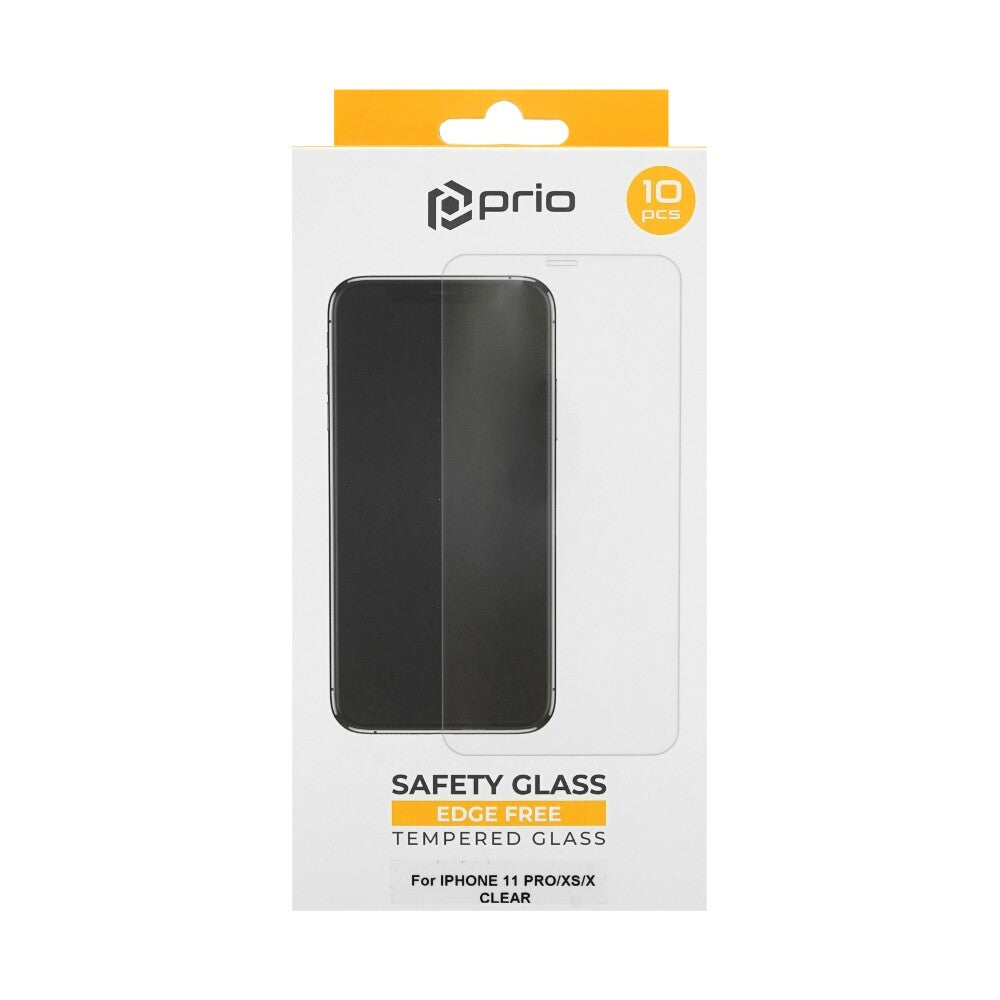 prio 10x Displayschutzglas für iPhone 11 Pro/XS/X transparent