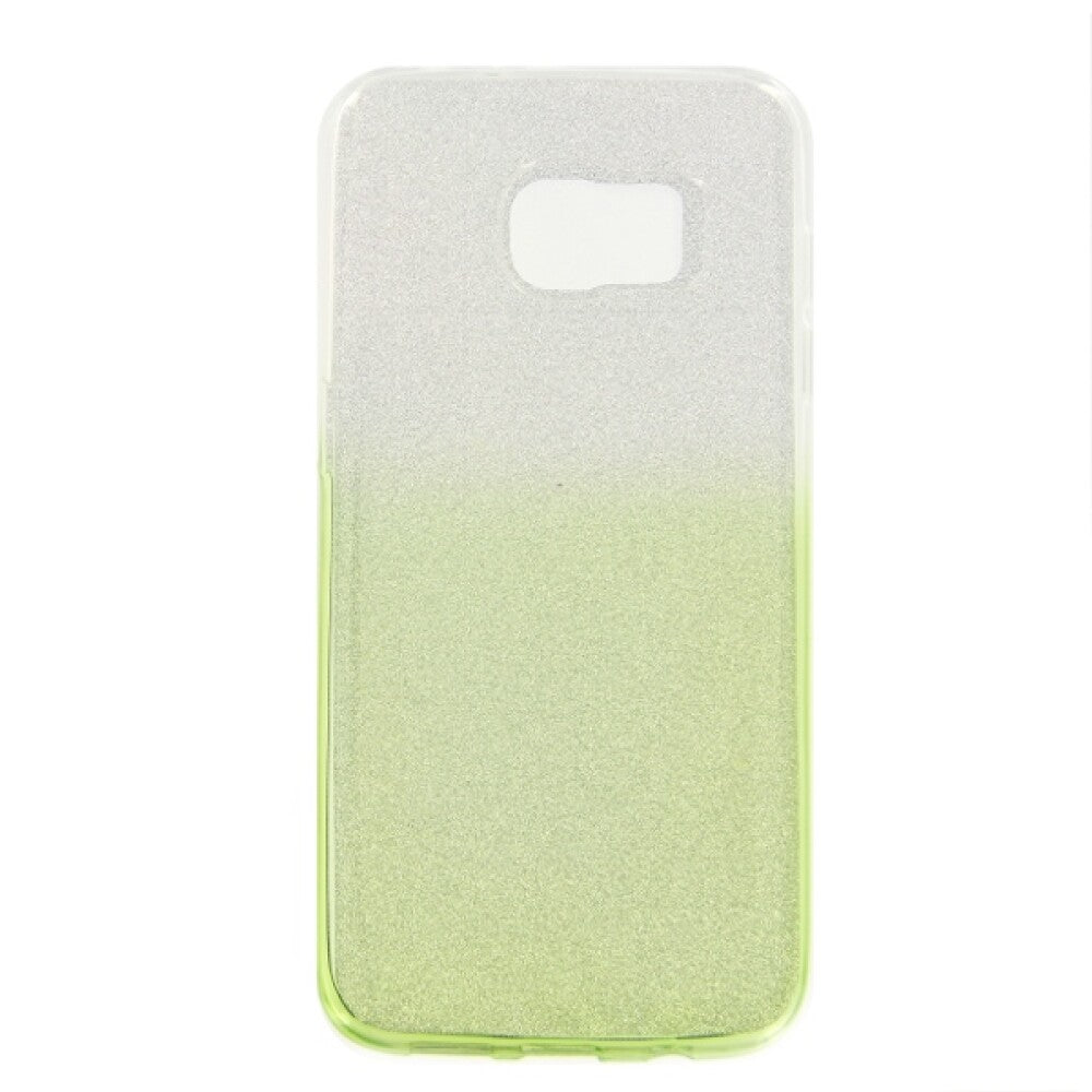 TPU Case Shine Samsung Galaxy S7E grün