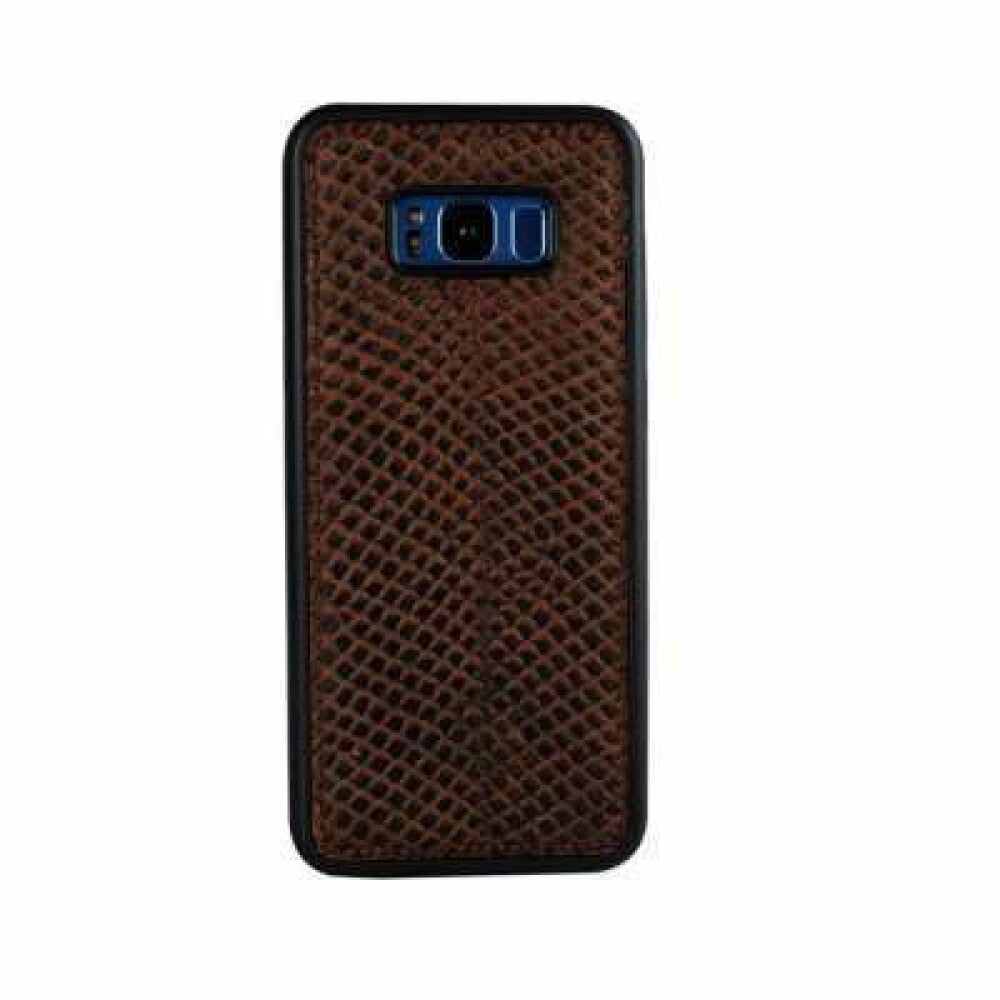 Justin protective case Samsung S8 + leather Adas brown